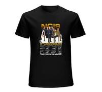 CHONG NA DUO N.C.I.S 17Th Anniversary 2003-2020 Signature Thank You For The Memories Mens Cotton Tshirt Size 3XL