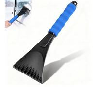 CHONGQILAO Rascador Hielo Coche, Rasqueta Hielo Coche, Pala de Nieve Parabrisas de Coche y Ventanas, Raspador de Hielo con Mango Suave Antideslizante, Quita Hielo Parabrisas Coche, Rascador de Nieve