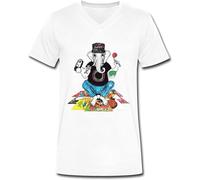 CHONGSUIXIN Lhq Cute Men' Bloc Party Popular Tour Men's T Shirt White Size XXL