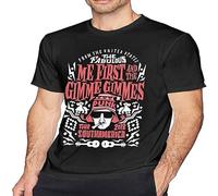 CHONGSUIXIN Mens Funny Me First and The Gimme Gimmes Tshirt Size L
