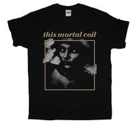CHONGSUIXIN This Mortal Coil You and Your Sister Black Mens T Shirt Dream Pop Dead Can Dance Size 3XL
