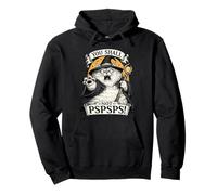 Chonk Cat Wizard You Shall Not PSPSPS Fantasy Magic Lover Sudadera con Capucha