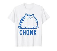 Chonk Funny Fat Cat Camiseta