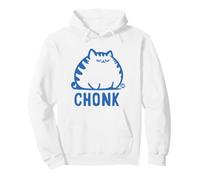 Chonk Funny Fat Cat Sudadera con Capucha