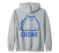 Chonk Funny Fat Cat Sudadera con Capucha