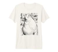 Chonkers The Massive 2000-Pound Sea Lion Ink Sketch Camiseta Premium