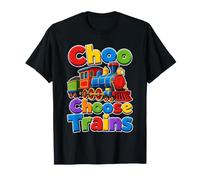 Choo Elegir Trenes Divertido Tren Amante Juego de Palabras Camiseta