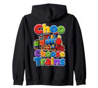 Choo Elegir Trenes Divertido Tren Amante Juego de Palabras Sudadera con Capucha