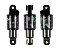 Chooee Amortiguador trasero para bicicleta de montaña 120mm/125mm/150mm/165mm/185mm/190mm/200mm Amortiguador de suspensión trasera para bicicleta 120mm x 250kg