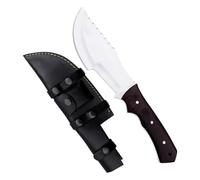 CHOOSE Cuchillo rastreador hecho a mano - Custom Collector Fixed Blade Inspired by the Movie 'The Hunted', Tang, mango ergonómico |TRR013