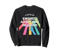 Choose Kindness Acceptation Inclusion Orange Unity Day Sudadera