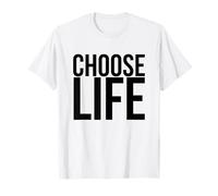 Choose Life - Camiseta divertida vintage retro de los años 80 Camiseta