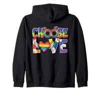 Choose Love LGBT Pride - Orgullo Gay Ally LGBTQ Pride Month Sudadera con Capucha