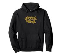 Choose Peace Minimal Quote Design Sudadera con Capucha