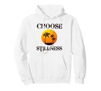 Choose Stillness Meditation Yoga Mindfulness Mental Health Sudadera con Capucha
