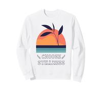 Choose Stillness Meditation Yoga Mindfulness Modern Clean Sudadera