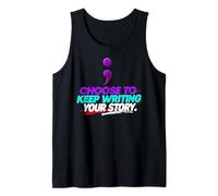 Choose to Keep Writing Your Story Camiseta sin Mangas