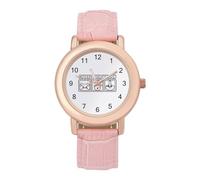 Choose Your Weapon - Reloj de pulsera analógico de cuarzo para mujer, diseño de videojuegos, correa de piel
