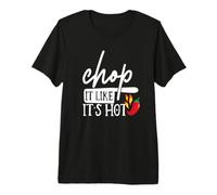 Chop It Like Its Hot Pepper - Disfraz Divertido de Humor de Chef Camiseta Premium