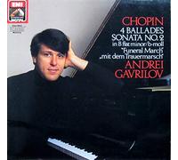 Chopin: 4 Ballades / Sonata No. 2 b-moll 'Funeral March/mit dem Trauermarsch' [Schallplatte]
