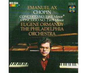 Chopin Concerto No.1 in E Minor.Concerto No.2 in F Minor..Emanuel Ax..Eugene Ormandy The Philadelphia orchestra