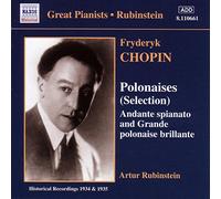 Rubinstein,Artur - Chopin : Polonaises ; Andante spianato et grande polonaise brillante