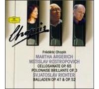 Divers - Chopin-Sonate Pia&Vcel-Argerich-Rostropovich-Ballade-Richter Ballade N°3 & N°4-