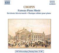 Chopin Fryderyk – Oeuvres célèbres pour piano – NAXOS