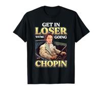 Chopin Humor Músico Hombres Mujeres Niños Divertida Música Clásica Camiseta