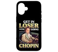 Chopin Humor Músico Hombres Mujeres Niños Divertida Música Clásica Carcasa para iPhone 16