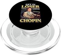 Chopin Humor Músico Hombres Mujeres Niños Divertida Música Clásica PopSockets PopGrip para MagSafe
