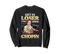 Chopin Humor Músico Hombres Mujeres Niños Divertida Música Clásica Sudadera