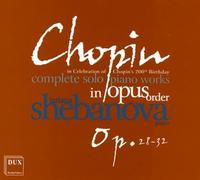 Chopin : L'intégrale de la musique pour piano seul, vol. 5. Shebanova.