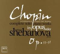 Chopin : L'intégrale de la musique pour piano seul, vol. 6. Shebanova.