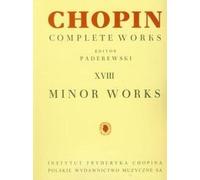 CHOPIN - Obras Menores para Piano (Paderewski)