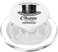 Chopin Poeta del Piano Música Clásica PopSockets PopGrip para MagSafe