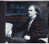 Wilhelm Backhaus, piano