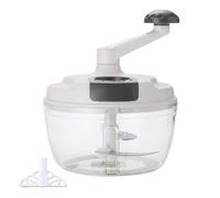 Chopper a Manovella Manuale - Tritatutto da Cucina Portatile con Manico Pieghevole, Lama Durevole in Acciaio, Facile da Pulire e Utilizzare | per Verdure Frutta Carne Salse e Preparazioni Cas