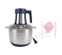 Chopper de comida eléctrica, 500 500W Cebador de cebolla de cebolla de carne de acero inoxidable para la cocina Ensalada de ajo frutas nueces