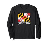 CHOPTANK - Maryland | MD Estados Unidos Ciudad Souvenir City State - Manga Larga