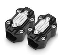 Choque Marco Tanque para Guzzi para Bobber V85 TT V7 para Accesorios Especiales Piedra Protección Motor Decoración Parachoques Bloque Moto Protector Motor Motocicleta(Two Titanium)