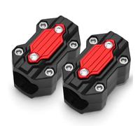 Choque Marco Tanque para Moto para Guzzi V85TT V9 para Roamer Accesorios Especiales Protección Motor Bloque Decoración Parachoques Protector Motor Motocicleta(Two Red)