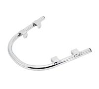 Choque Marco Tanque para Piaggio para Vespa GTS300 GTS250 GTV300 2022 2023 Parachoques Delantero Barras Choque Guardabarros Marco Protector Carril(Silver)