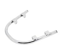 Choque Marco Tanque para Piaggio para Vespa GTS300 para GTS 300 250 2022 2023 Parachoques Delantero Barras Choque Guardabarros Marco Protector Carril(Silver)
