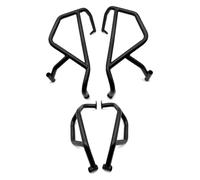 Choque motocicletabarras para CFMOTO 450 MT 2024 Marco De Parachoques Motocicleta Barra Antichoque Kit Protección Anticaídas Cubierta Protectora del Motor Barras(Black-1 Set)