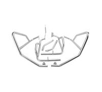 Choque parachoques Motocicleta Para H&onda CRF 1100 ADV Africa Twin 2024-2025, Protección De Motor, Parachoques, Lateral Del Chasis BOPOKLXLXM(Silver)