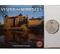 Chor der Mönche der Benediktinerabtei St. Pierre in Solesmes Dom Jean Laire - Gregorianische Gesänge VESPER UND KOMPLET 1982 CHRISTOPHORUS # SCGLX 73988 Chor der Mönche der Benediktinerabtei St. Pierre in Solesmes Dom Jean Laire mit 6-seitiger original Textbeilage