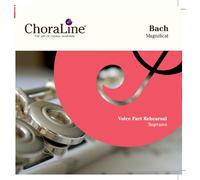 ChoraLine Voice Part Rehearsal Recordings - Bach Magnificat SOPRANO Voice Part Rehearsal CD