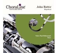 ChoraLine Voice Part Rehearsal Recordings - BASS Voice Part for Rutter Magnificat Rehearsal CD