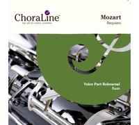 ChoraLine Voice Part Rehearsal Recordings - Mozart Requiem BASS Voice Part Rehearsal CD